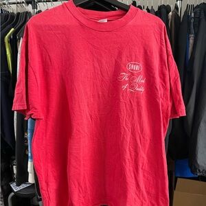 VTG Shure Microphone 1939 VTG AD Men’s Red t-shirt Size XL